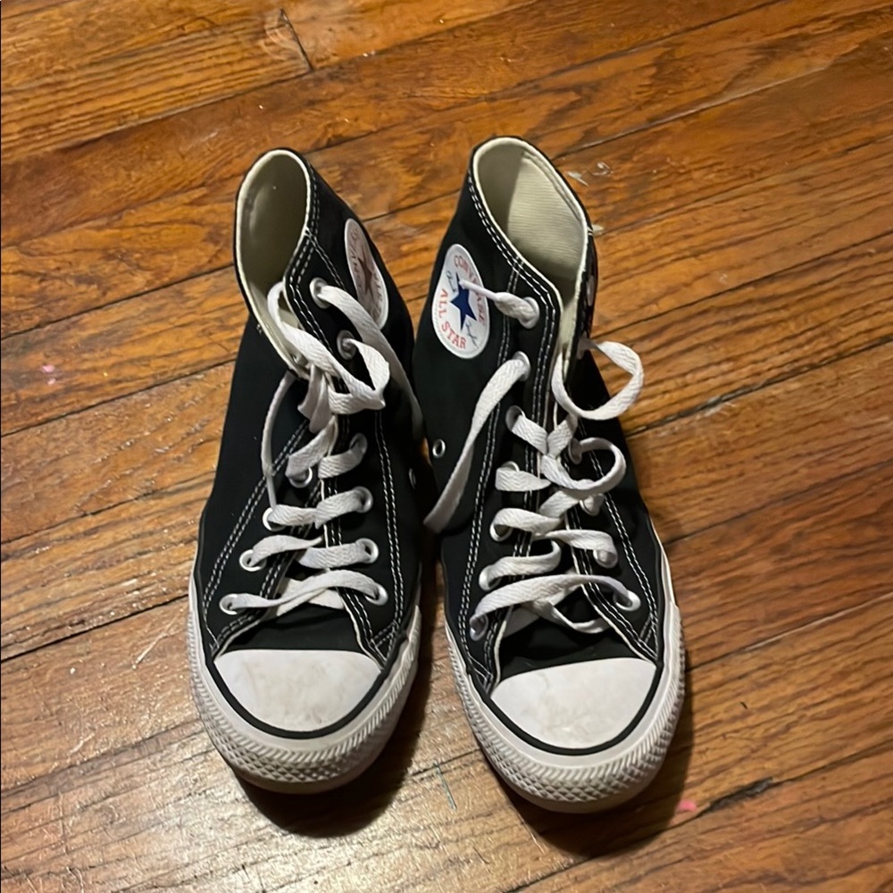 Converse Black High-Top Sneakers